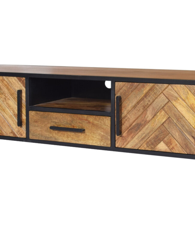 Livingfurn Brooklyn Tv-Meubel 150x45x40 cm Bruin