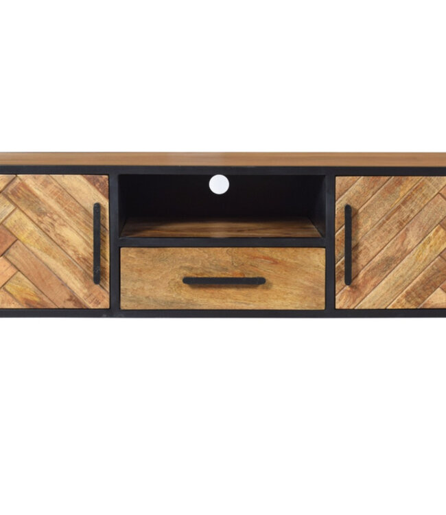 Livingfurn Brooklyn Tv-Meubel 150x45x40 cm Bruin