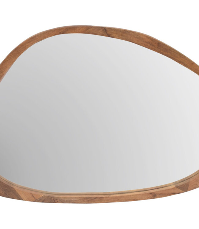 Brix Jaira Spiegel 120x80x4 Cm Olie Bruin Organisch