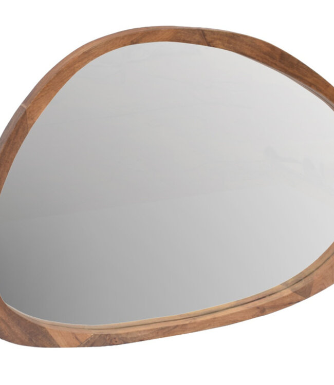 Brix Jaira Spiegel 120x80x4 Cm Olie Bruin Organisch
