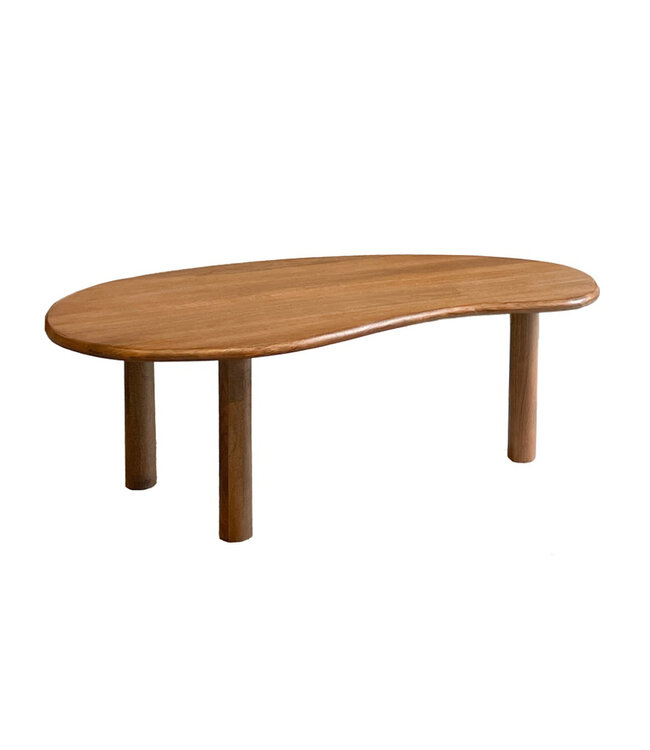 Livingfurn Nubi Salontafel Set Van 2 Stuks Organisch Bruin