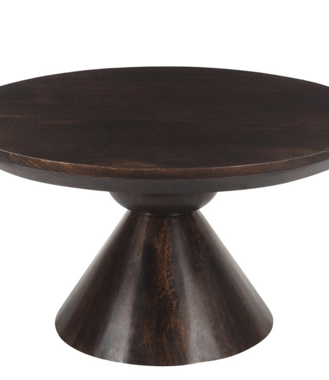 Brix Baltho Salontafel Walnoot H45 x D80 cm