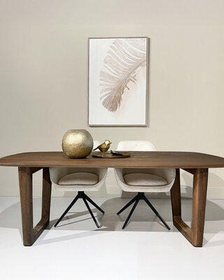 Livingfurn Cortez Eetkamertafel H76xB200xD100 cm