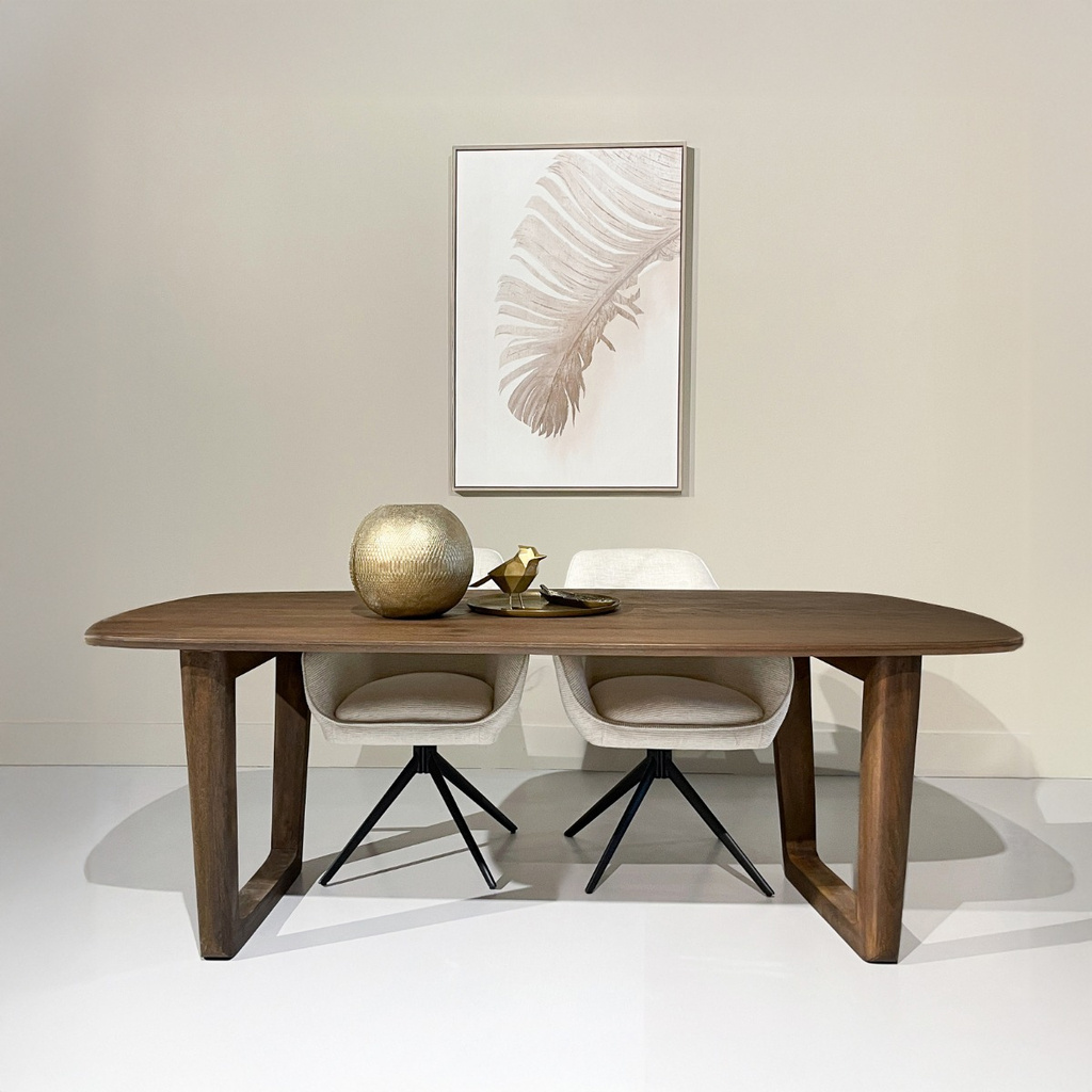 Livingfurn Cortez Eetkamertafel H76xB200xD100 cm