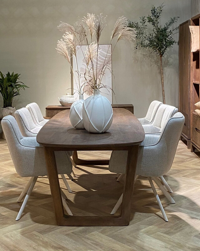 Livingfurn Cortez Eetkamertafel H76xB200xD100 cm