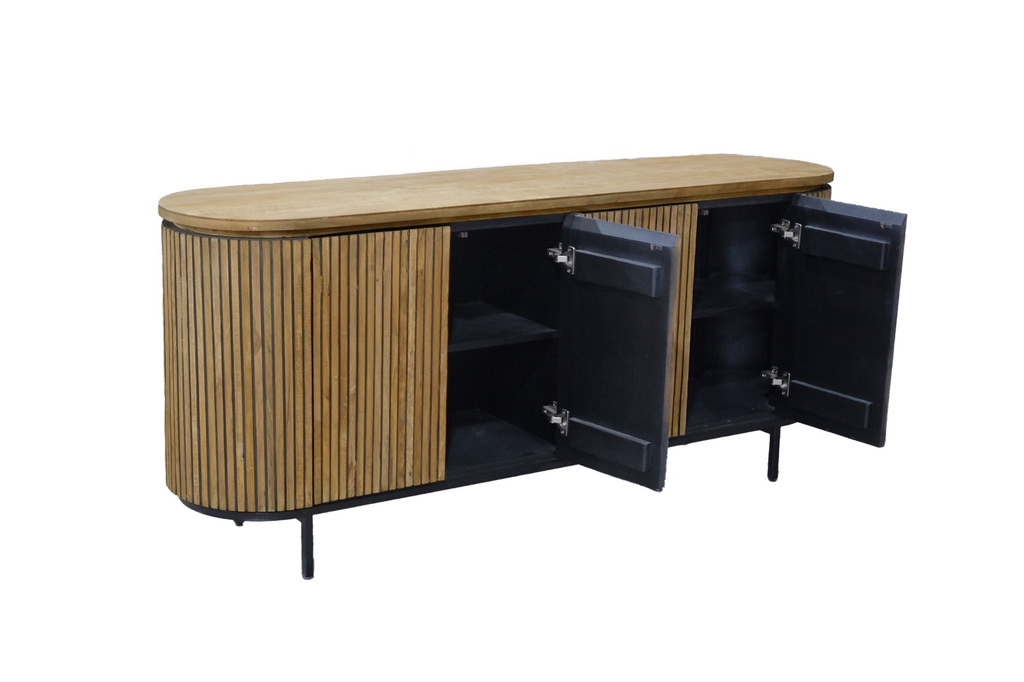 Livingfurn Lausanne Organisch TV-Meubel 2-Deurs 170x81x43cm