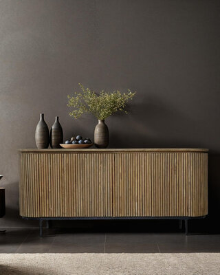 Livingfurn Lausanne Organisch TV-Meubel 2-Deurs 170x81x43cm