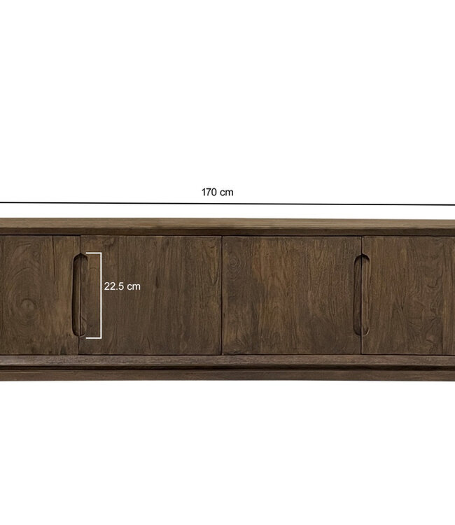 Livingfurn Cortez Tv-Meubel 170x55x40 cm