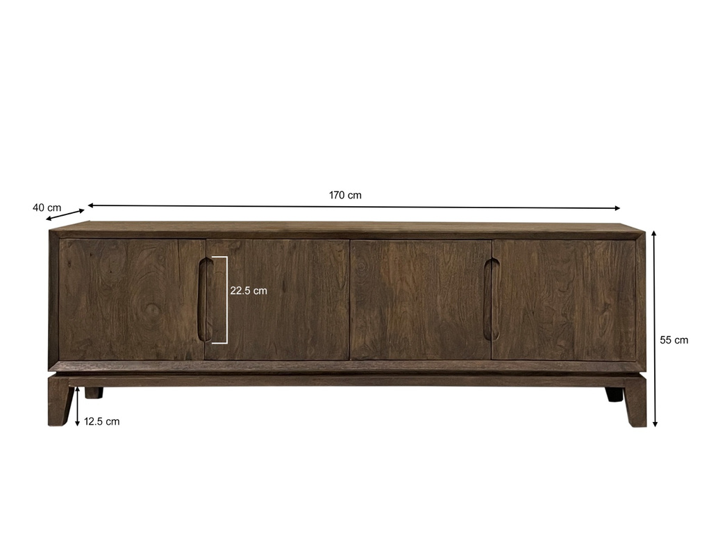 Livingfurn Cortez Tv-Meubel 170x55x40 cm