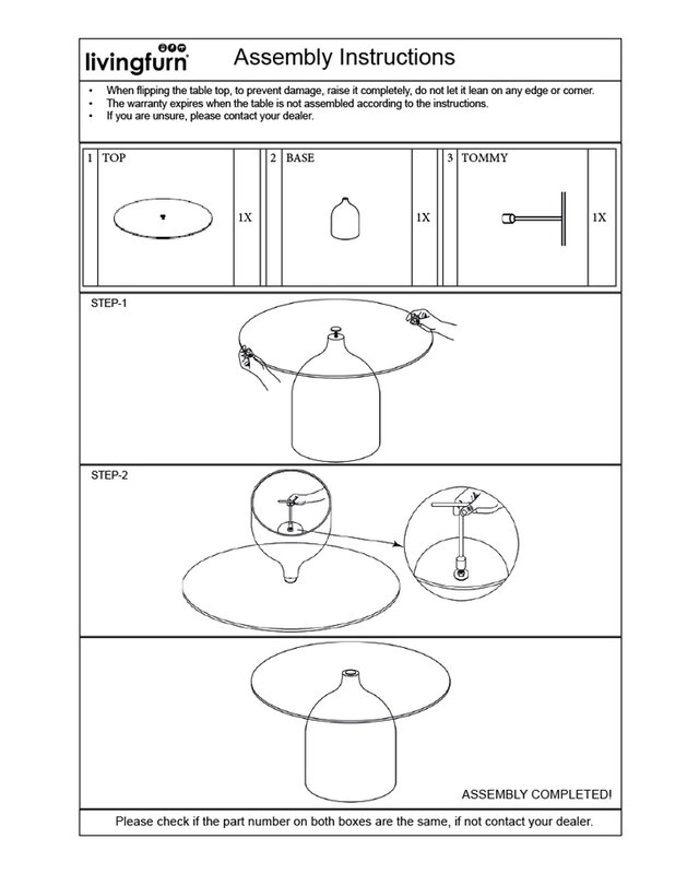 Brix Isa Rookglas Salontafel Rond Zwart 70x36x70 cm