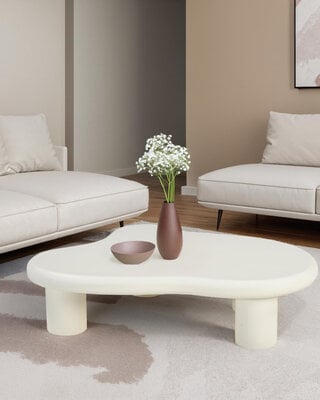 Brix Brix Salontafel Beton Cir? Organisch 120x88x30 Cm