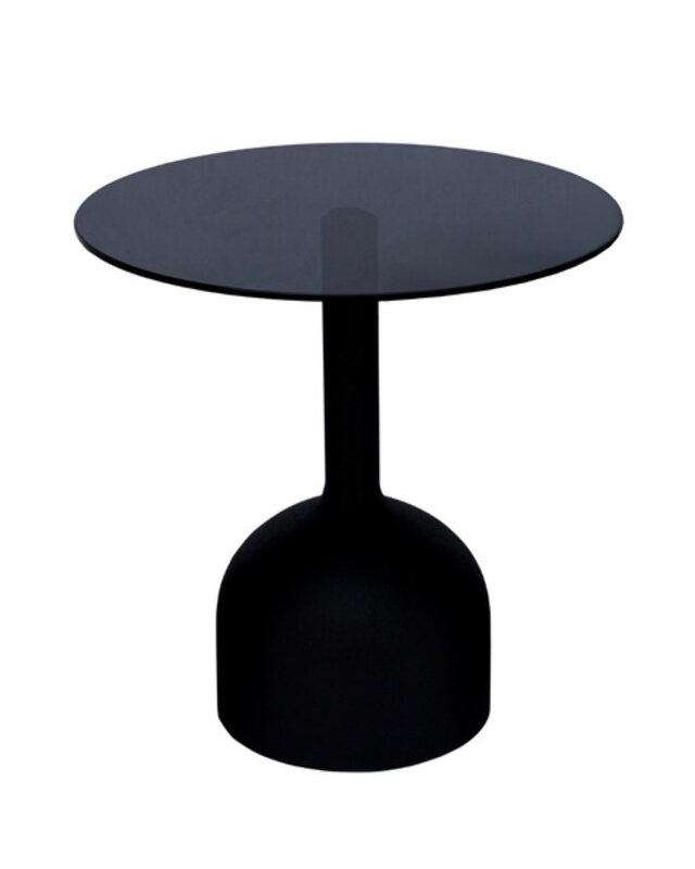 Brix Bijzettafel Isa Zwart 55 cm
