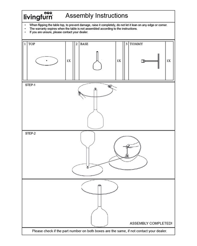 Brix Bijzettafel Isa Zwart 55 cm