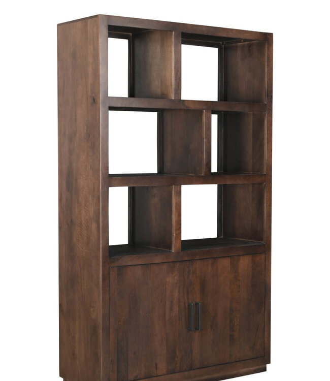 Livingfurn Jaxx Vakkenkast Bruin 200x120x45 cm