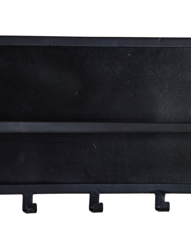 Brix Kapstok Caro Metaal 70x37x17 Cm Zwart