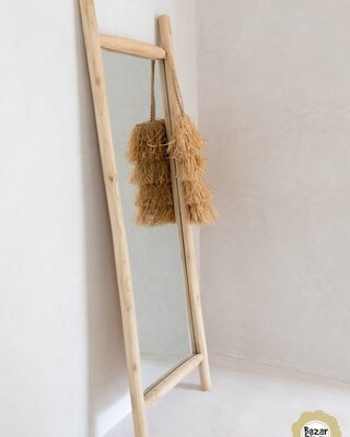 Bazar Bizar Island Kleedkamer Spiegel - Hout - L170xB57 cm