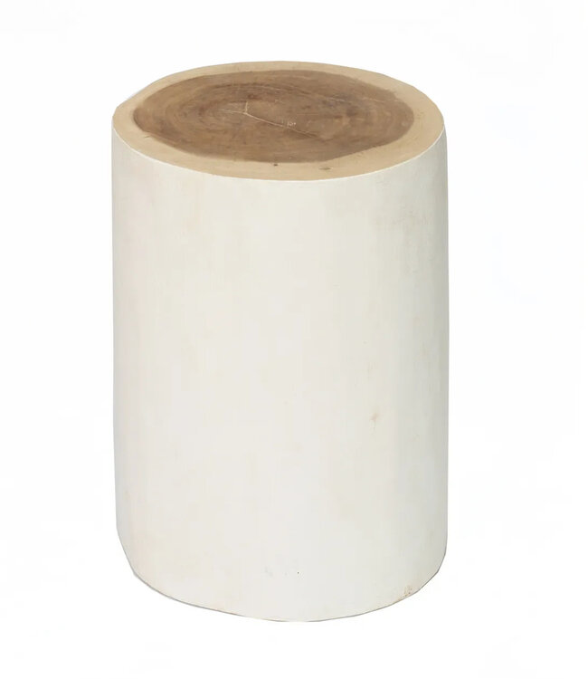 Bazar Bizar De Tribe Kruk - Natuurlijk Wit