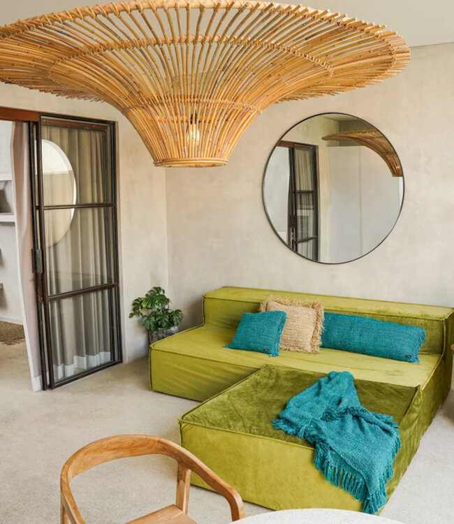 Bazar Bizar De Timber Conic Bijzettafel - Natuurlijk - 50