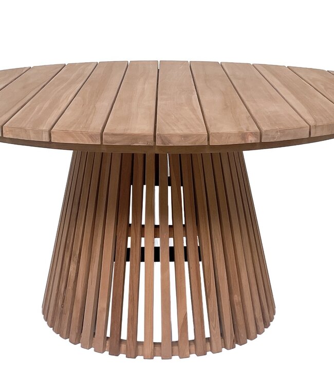 Rene Houtman Tuintafel Cindo | Rond | Teakhout | 120cm