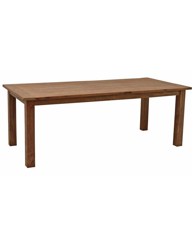 Livingfurn Tafel DK Koplat Teakhout 240x100x78 cm