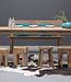 Livingfurn Tafel DK Koplat Teakhout 200x100x78 cm