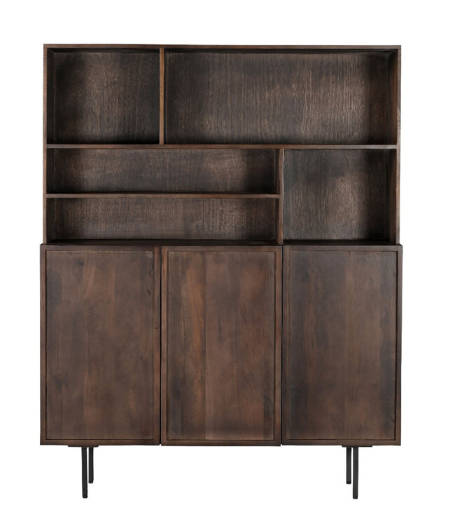 Livingfurn Kast Elan Bruin 170x135x45 cm