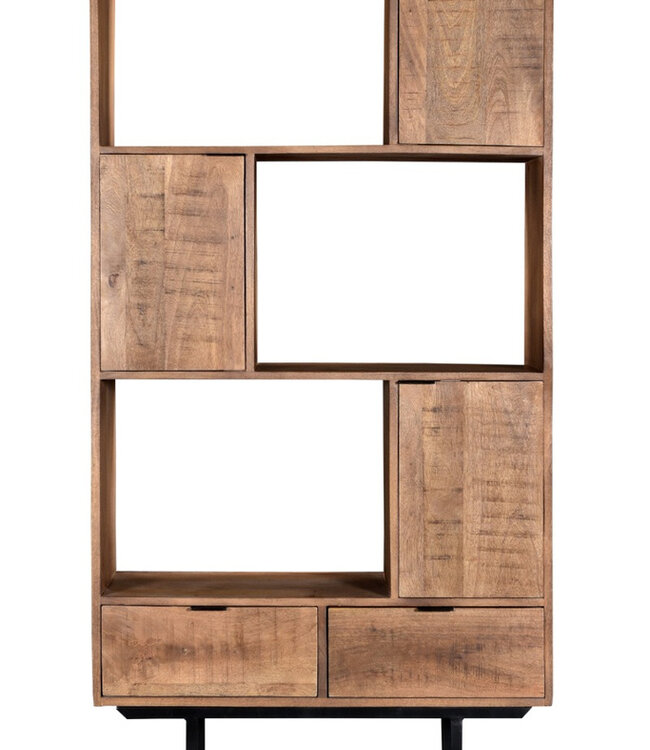 Livingfurn Kast Valdez Mangohout 100x200x40 cm