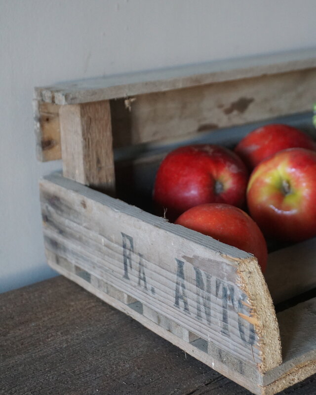 Rene Houtman Oud Houten Fruitkist | H15 x B45 x D26 cm