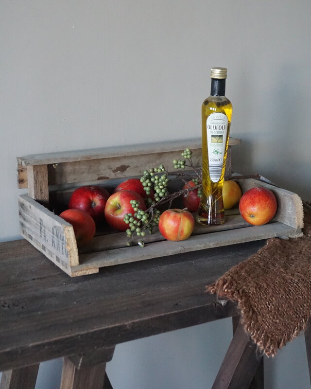 Rene Houtman Oud Houten Fruitkist | H15 x B45 x D26 cm