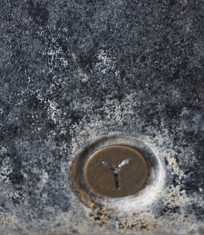 Brynxz Plantenbak Basalt | Ovaal | H28 x B46 x D12 cm