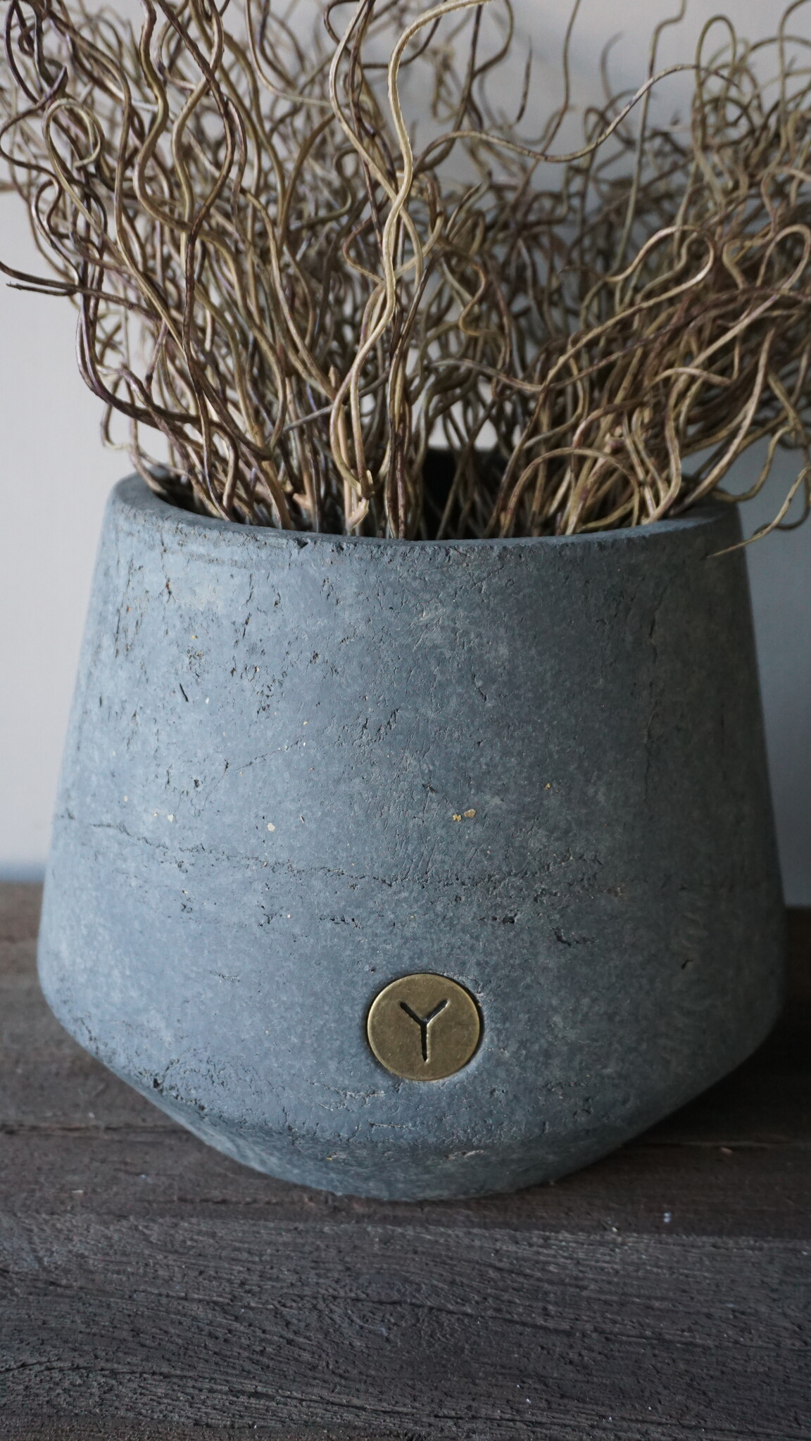 Brynxz Plantenbakken | Set Van 2 | Majestic Vintage | H20 x D16-26 cm