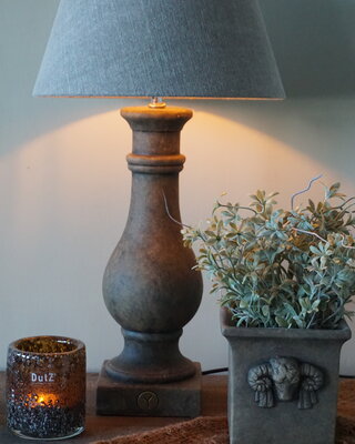 Brynxz Baluster Lampenvoet Deluxe | Majestic Brown | H36 x D13 cm