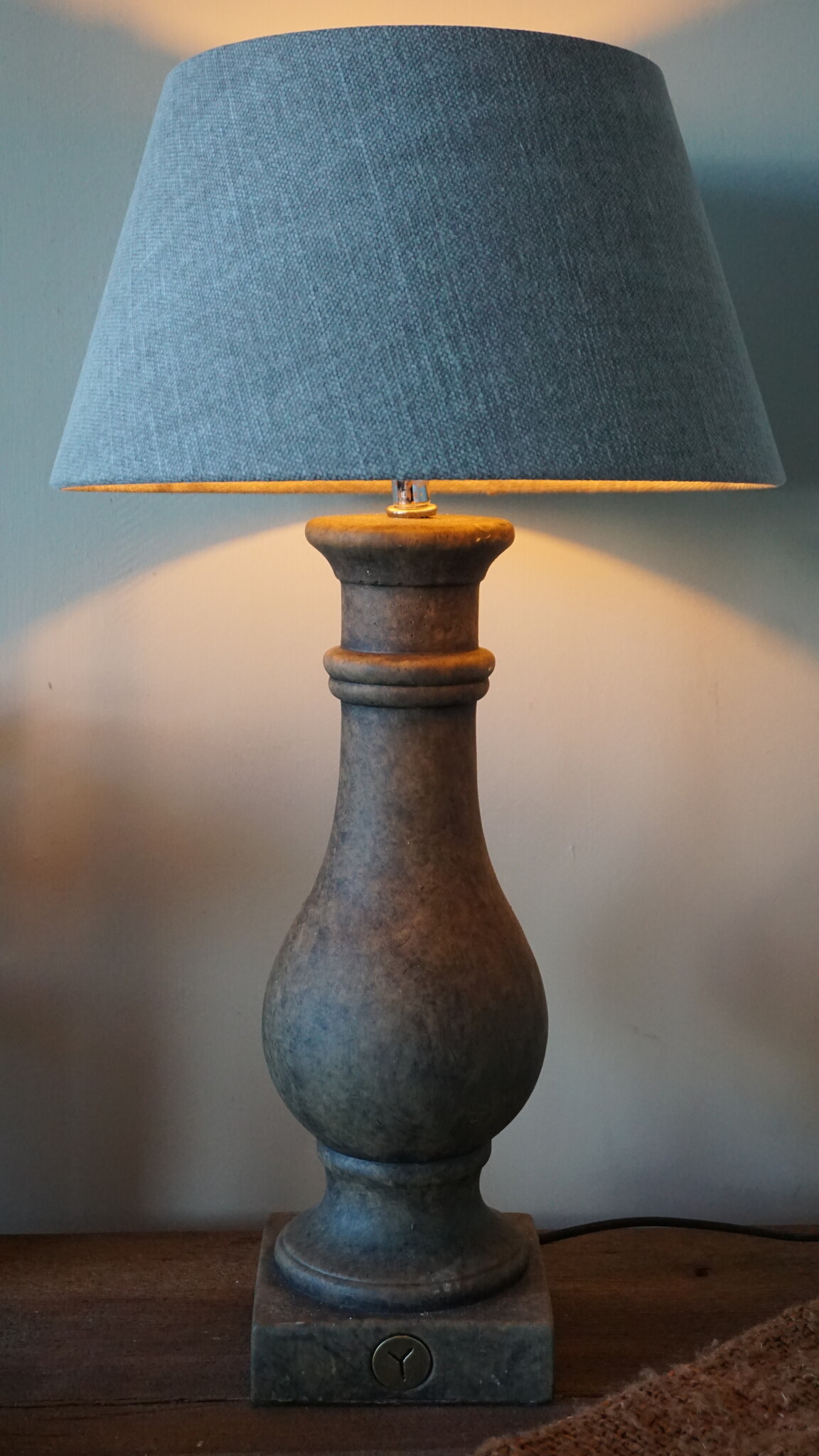 Brynxz Baluster Lampenvoet Deluxe | Majestic Brown | H36 x D13 cm