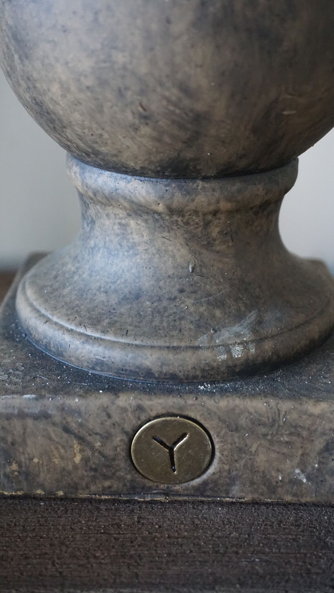 Brynxz Baluster Lampenvoet Deluxe | Majestic Brown | H36 x D13 cm