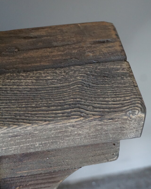 Rene Houtman Chinees Bankje | Oud Hout | H55 x B110 x D14 cm