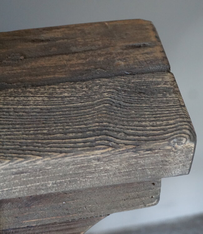 Rene Houtman Chinees Bankje | Oud Hout | H55 x B110 x D14 cm