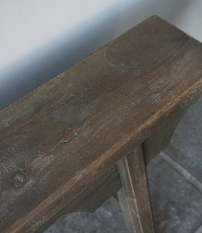 Rene Houtman Chinees Bankje | Oud Hout | H56 x B111 x D16 cm