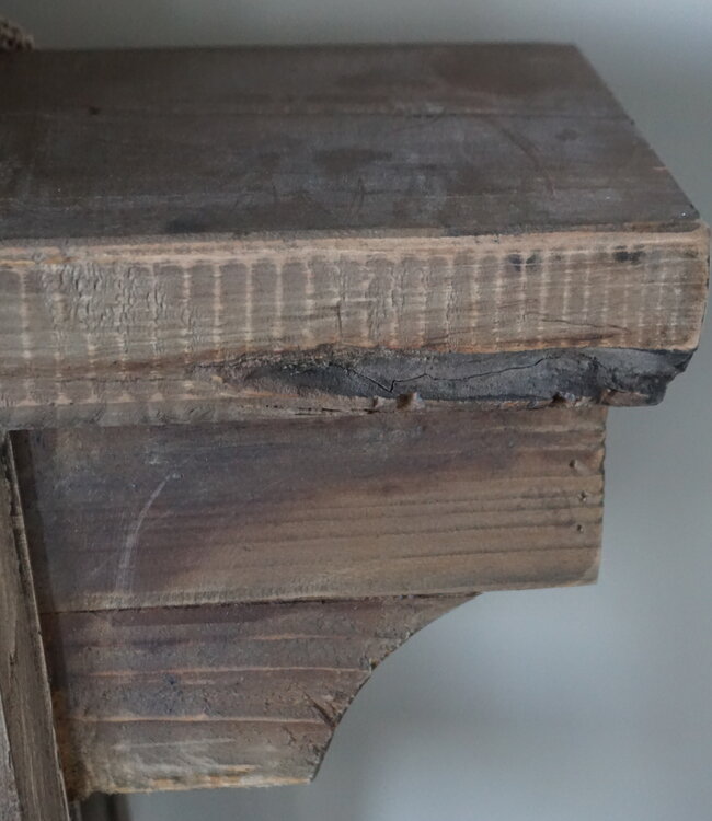 Rene Houtman Chinees Bankje | Oud Hout | H56 x B109 x D16 cm