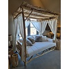 Zonnebed Daybed Lounge-bed Rotan Inclusief Kussens 200x210x125 Cm