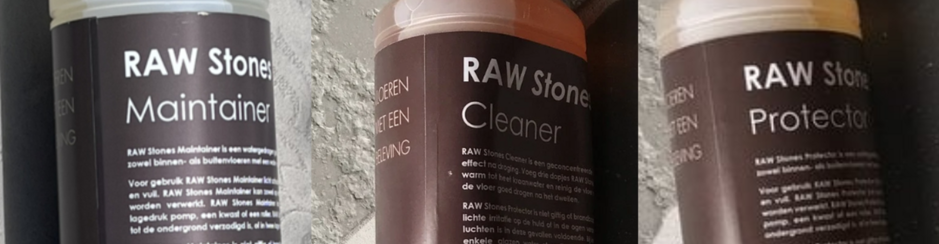 RAW Stones onderhouden - Hoe werkt het?