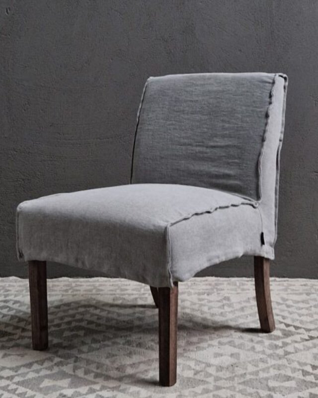 Luksa Home Collection Eetkamerstoel Nine | Taupe | Linnen | H86xB60xD67 cm