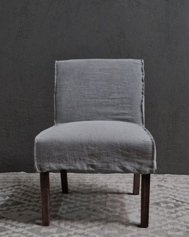 Luksa Home Collection Eetkamerstoel Nine | Taupe | Linnen | H86xB60xD67 cm
