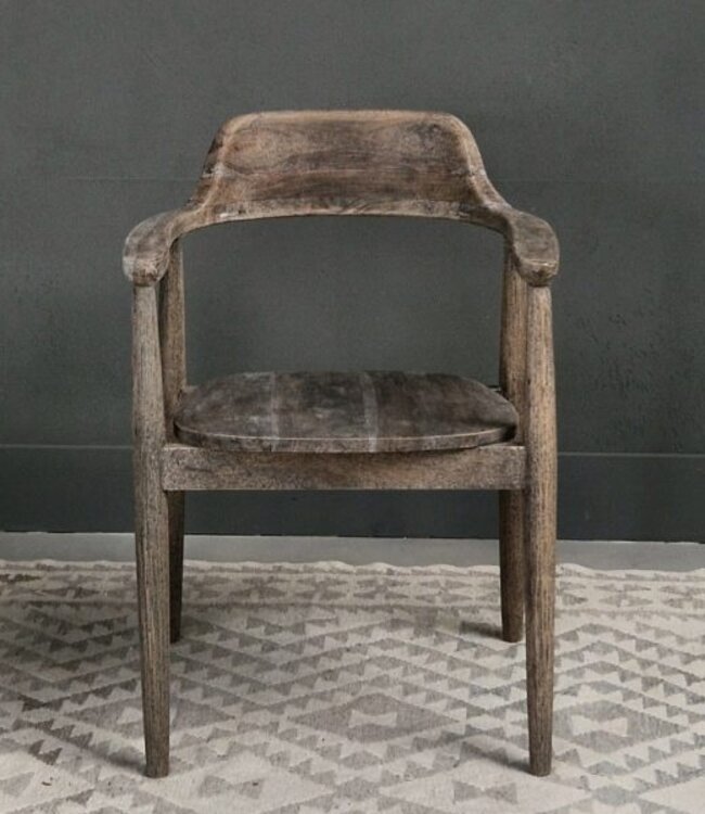 Luksa Home Collection Houten Eetkamerstoel Tamar | H90 x B45 cm