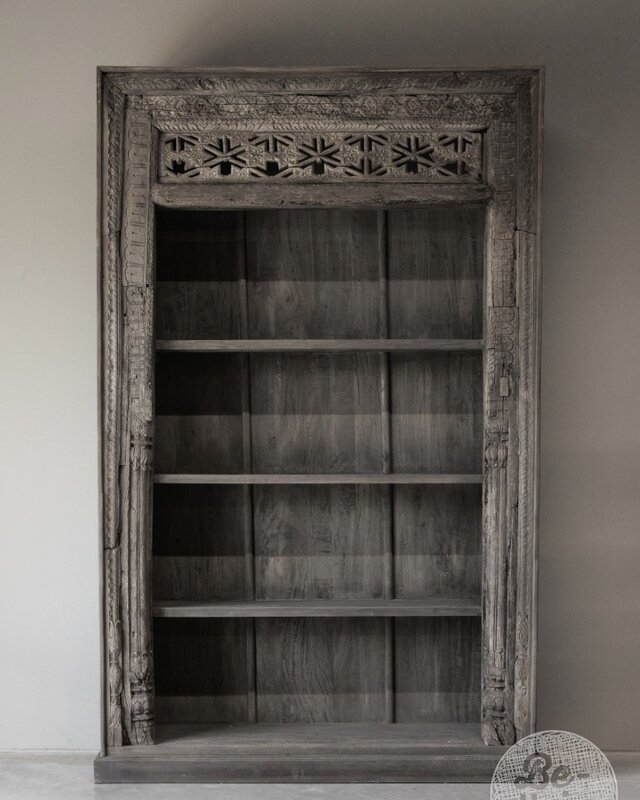 Be-Uniq Oude Boekenkast | India | H277xB163xD45 cm