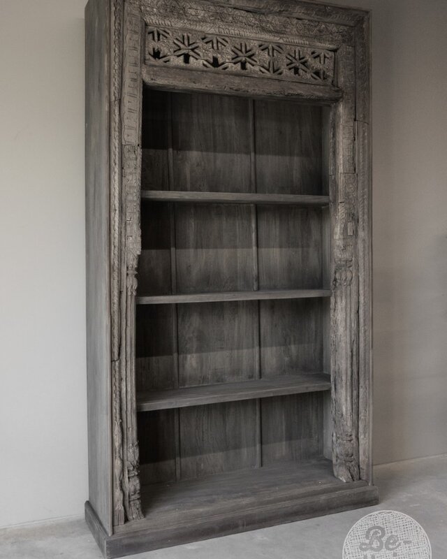 Be-Uniq Oude Boekenkast | India | H277xB163xD45 cm