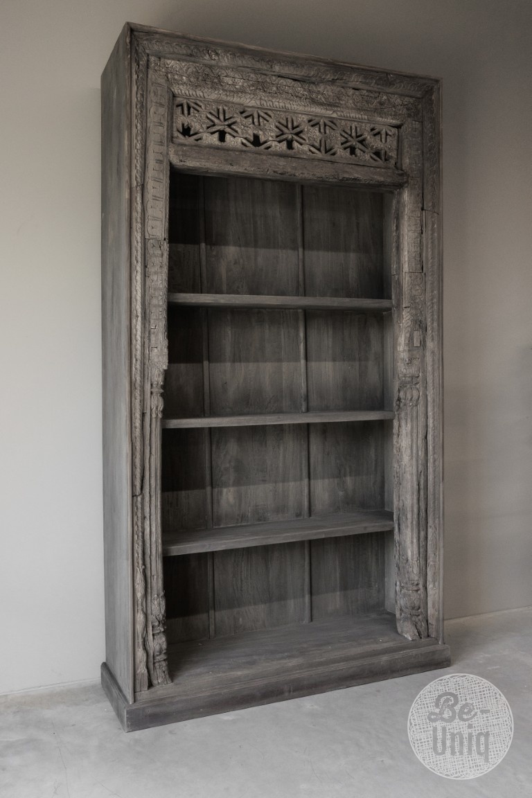 Be-Uniq Oude Boekenkast | India | H277xB163xD45 cm