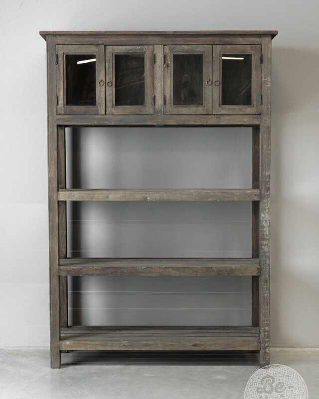 Be-Uniq Oud Keukenrek | India | H184xB127xD40 cm