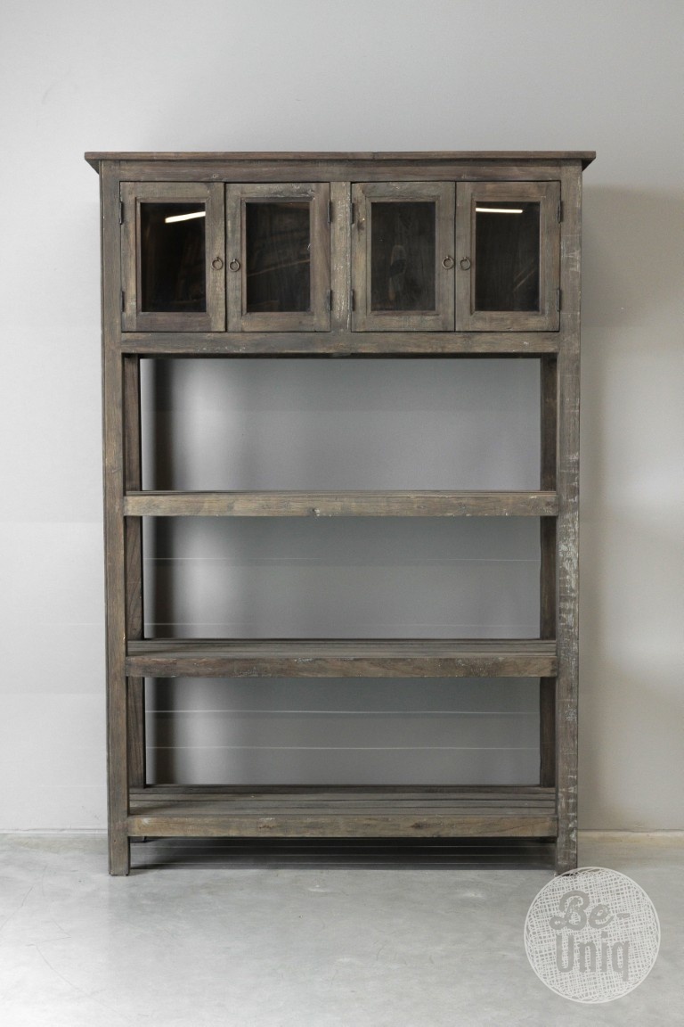 Be-Uniq Oud Keukenrek | India | H184xB127xD40 cm