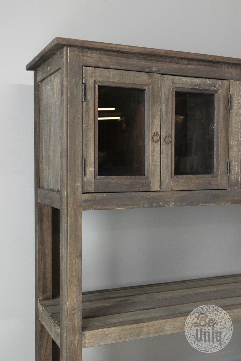 Be-Uniq Oud Keukenrek | India | H184xB127xD40 cm