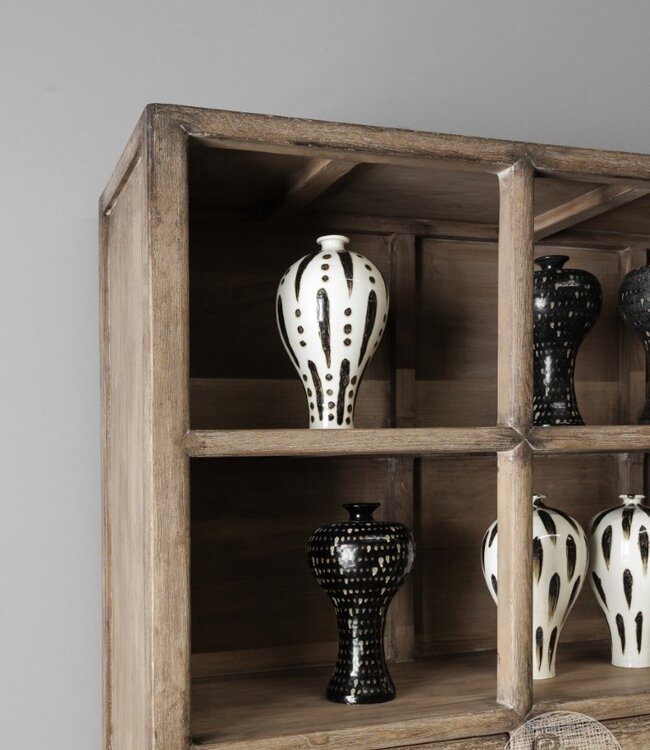 Be-Uniq Boekenkast Oud Hout | China | H213xB146xD42 cm